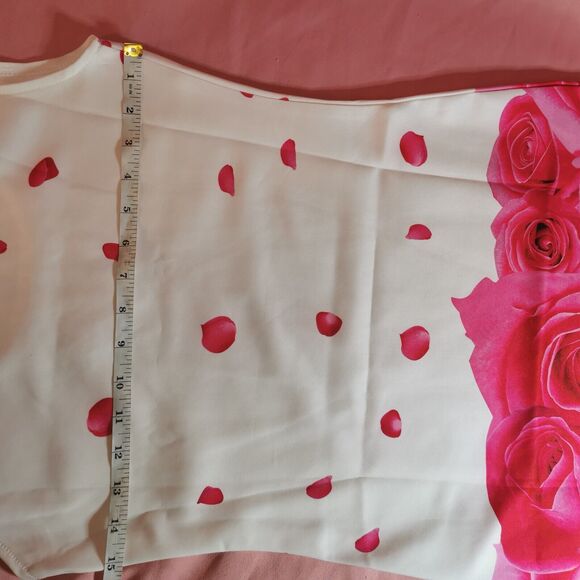 Rose Floral Tank Extra Small Womens Dress Harajuku Shibuya 109 Floral Party Prom - Picture 2 of 9